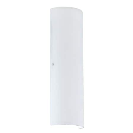 Besa Lighting Torre 22 Wall Sconce, Opal Matte, Polished Nickel Cap Finish, 2x100W Incandescent 819407-PN